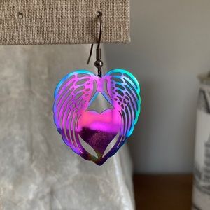 Heart Silver Earrings